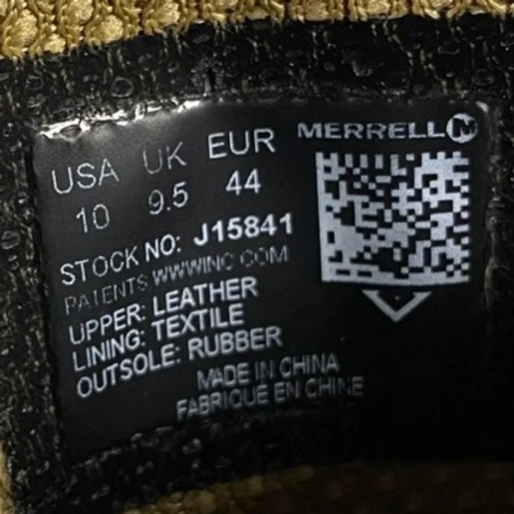 Merrell Moab 2 Tactical Response Boots Mens 10 Coyote Tan Waterproof J15845
